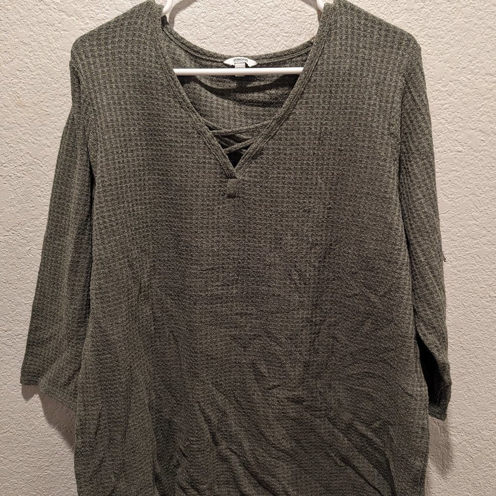Sonoma quarter sleeve sweater
